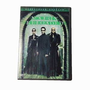 The Matrix Reloaded DVD Movie R 2003 Science Fiction Keanu Reeves Carry Ann Moss